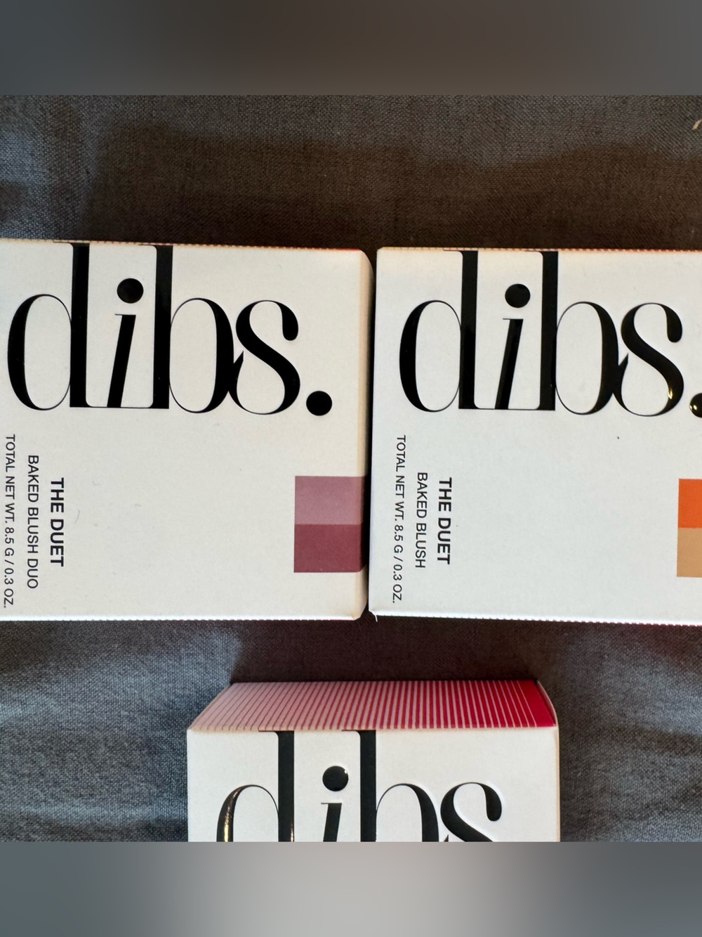 Dibs blushes